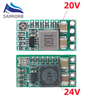 Mini DC-12-24V A 5V 3A Módulo De Fonte De Alimentação De Degrau Conversor De Tensão Ajustável 97,5 % 1,8v 2.5V 3.3V 5V 9V 12V