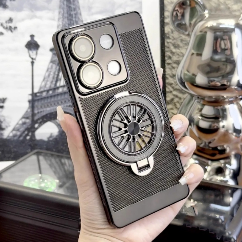 Xiaomi Redmi Note 13 5G Redmi Note 13 Pro 5G Note 13 Pro plus Suporte De Capa Rígida anti-Queda Protetor Luxo Galvanizado À Prova De Choque