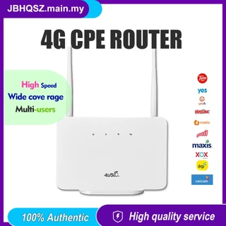 Modem Roteador CPE 4G LTE 300Mbps Sem Fio Com Slot Sim Card