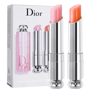 DIO Addict Lip Glow Conjunto de batom de mudança de cor hidratação duradoura não é fácil de perder a cor 1.5g*2