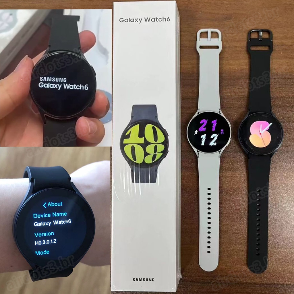 Samsung Galaxy Watch 6 Smart Bluetooth Call DIY Papel De Parede Smartwatch (IOS E ANDROID Compatíveis)
