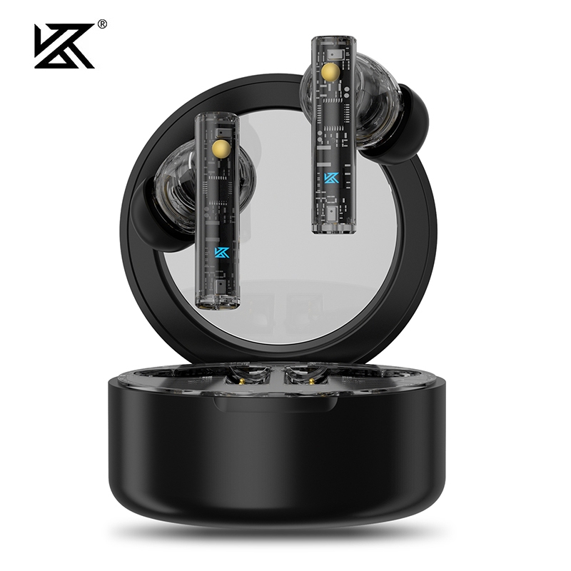 KZ Carol ANC Verdadeiro Sem Fio TWS Bluetooth 5.3 Fone De Ouvido 6 Microfones Cancelamento De Ruído Ativo Fones Estéreo À Prova Dwaterproof Água