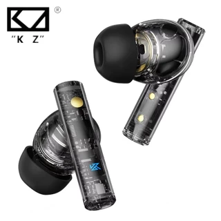 KZ Carol Verdadeiro Fone De Ouvido Sem Fio 55dB Cancelamento De Ruído Ativo TWS Alta Fidelidade in-Ear 6 Microfones AI HD Chamada Bluetooth Gaming Earbud