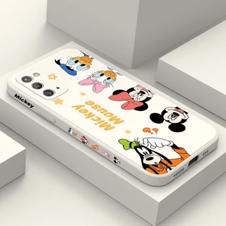 Boneca Dos Desenhos Animados Caso De Telefone Para Samsung Galaxy Note 5G 20 10 9 Ultra Plus Silicone Líquido Padrão Lateral Capa