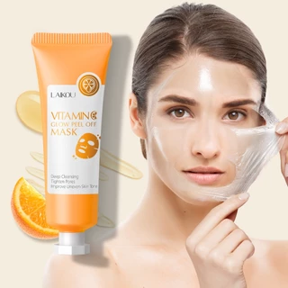 LAIKOU Vitamina C Glow Peel Off Máscara Apertar Poros Limpeza Profunda Mesmo Tom De Pele Brilho Da 50g em Oferta na Shopee
