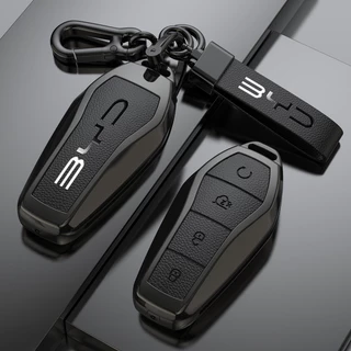 A Capa De Chave De Carro De Liga De Zinco É Adequada Para BYD MY Second Song Pro Dm QIn PLUS Yuan Generation Atto 3 Novos Acessórios De Golfinho