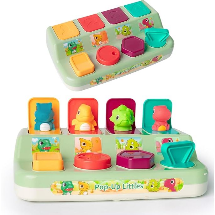 Brinquedo De Causa E Efeito Para 1 Ano , Brinquedos De Dinossauro Pop ...