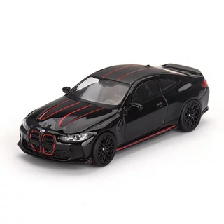 Mini GT MGT00703-R 703 1/64 BMW M4 CSL Safira Preta RHD Carro Modelo Em Escala Diecast