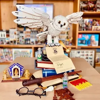 Hedwig Modelo Blocos De Construção Brinquedos Educativos Das Crianças Presentes Para Harry James Potter Nanopartículas