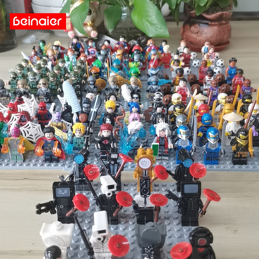 1000 tipos de minibonecos que não se repetirão