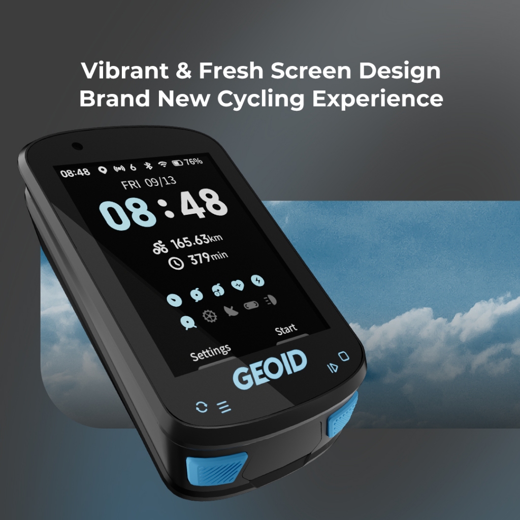Geoid CC600 Colorful GPS Computador De Bicicleta Navegação