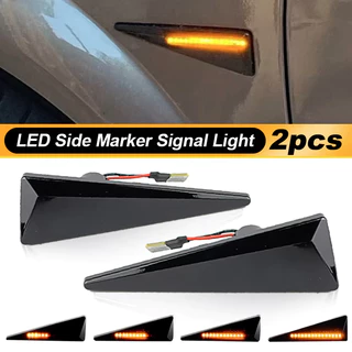 2 Pçs Carro Dinâmico LED Marcador Lateral Luz Sinal De Volta Para Renault MK4 Vel Satis Vento Avantime Megane 2 Scenic 2 Espace 4