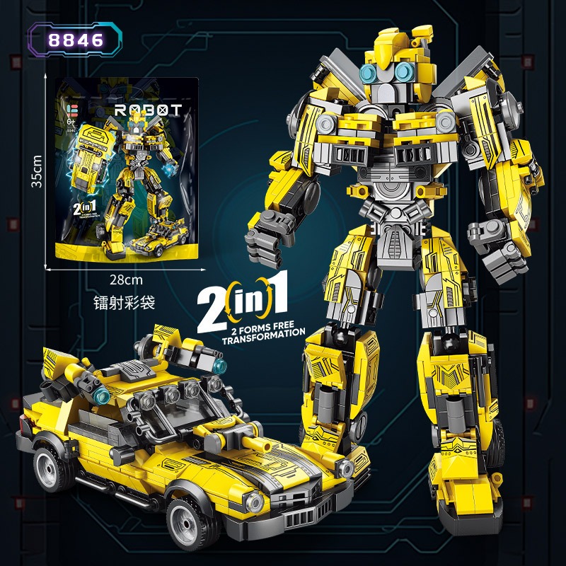 Optimus Prime , Blocos De Construção Bumblebee Transformers Mech