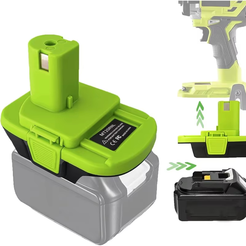Novo Adaptador De Bateria MT20RNL , Conversor Para De Íon De Lítio Makita 18V Convertida Ryobi 18V Li-ION
