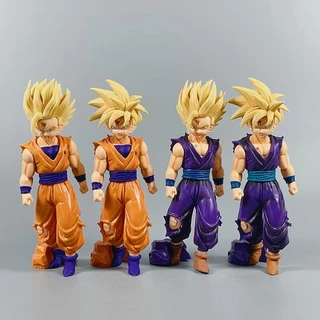 20cm Dragon Ball Super Saiyan Figura Besta Filho Gohan Batalha Danos Modelo De Anime Feito À Mão