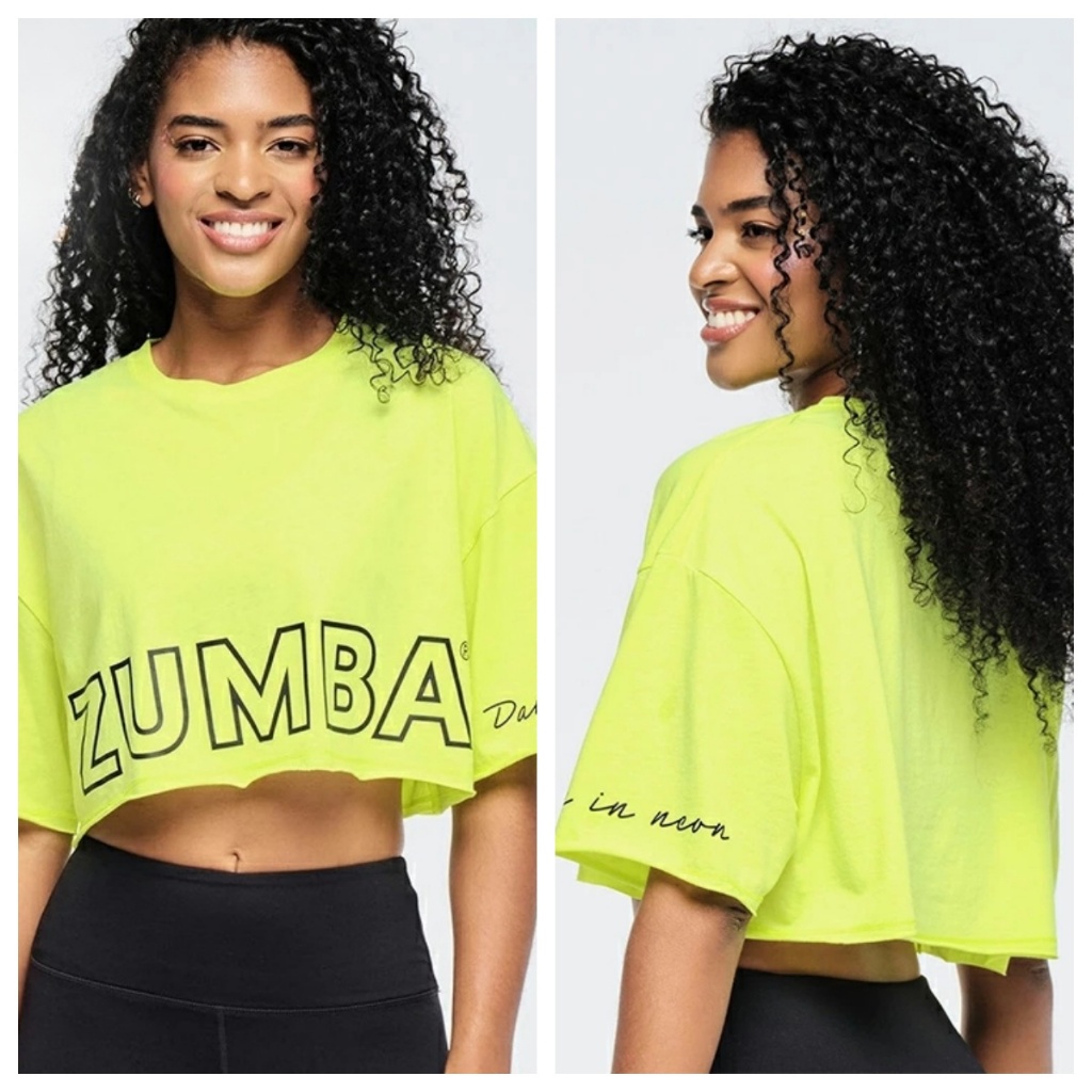 Funscape Boxy Dolman Crop Top – Zumba Wear | STRONG iD