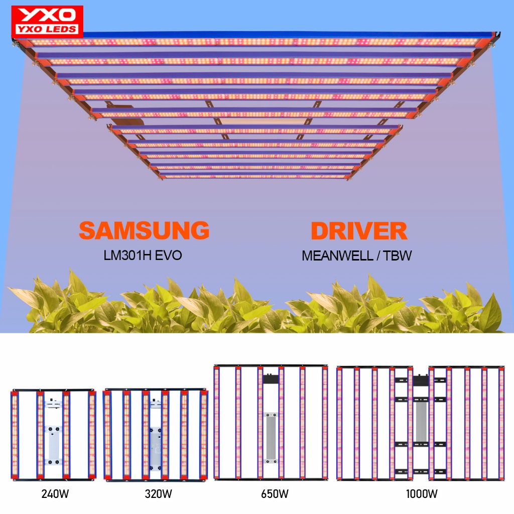 1000W SamsungLM301H EVO LED Grow Light 110V 220V Full Spectrum Lâmpada ...
