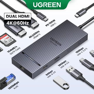 UGREEN USB C HUB 10Gbps 4K60Hz HDMI USB3.2 PD100W Divisor Para Laptop Macbook Pro Air iPad Phone Android Docking Station