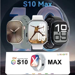 S10 Série 10 Bluetooth Voz Smartwatch Relógio Inteligente 2.29 Polegada HD Tela AMOLED 100 + Modos Esportivos Das Mulheres Dos Homens Android IOS