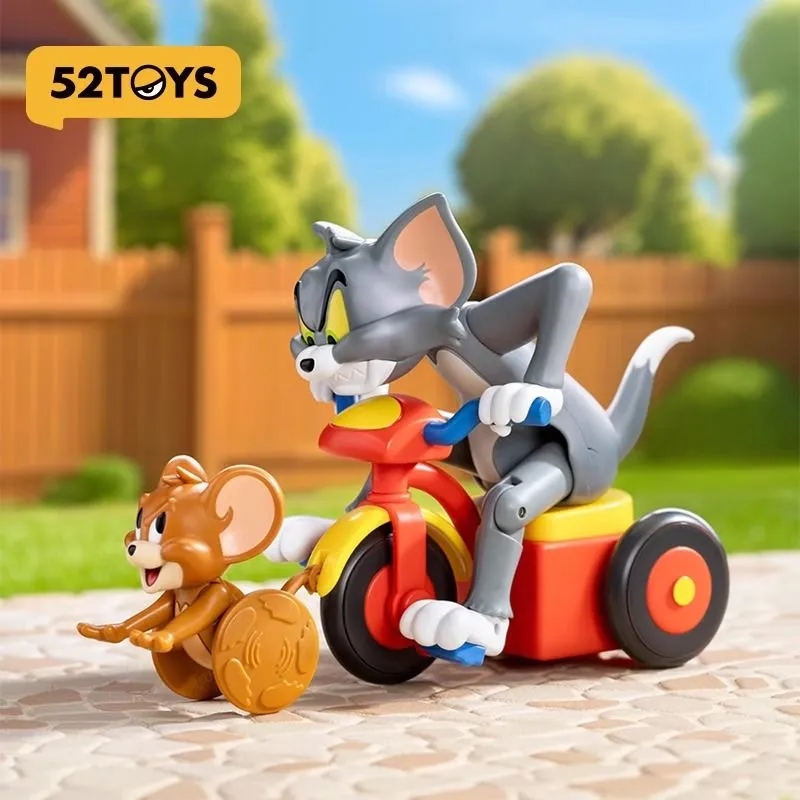 Original 52 Brinquedos Tom E Jerry Anime Pobre Série Figura De Ação ...