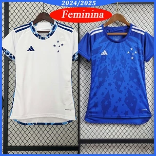 24/25 Home Blue Jersey Sportswear (Mulher) Personalização (KLSL) Camisa Esportiva Feminina De Futebol