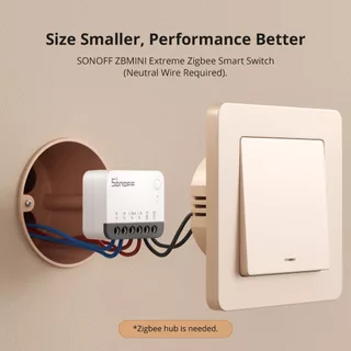 SONOFF ZBMINIR2 Extremo Zigbee Interruptor Inteligente Desanexar Relé Externo Controle Remoto via eWeLink Suporte ZBBridge-U Gateway