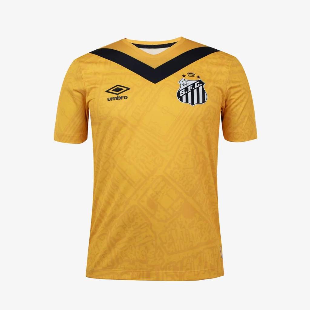 Camisa Santos 3 24 /25 Away Camisa de Futebol Masculina STS8
