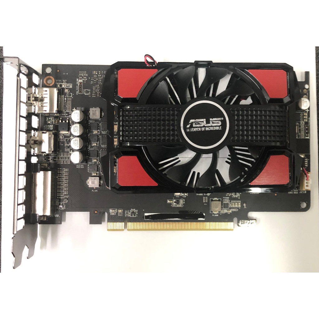 Placa Gráfica ASUS RX550 2GB GDDR5 PCIe DVI HDMI DP