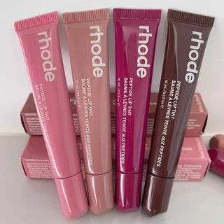Batom Hailey Peptídeo Rhode Hidratante Baton Bálsamo Labial Colorido Framboesa Fita Espresso Brilho Gloss yushua3br