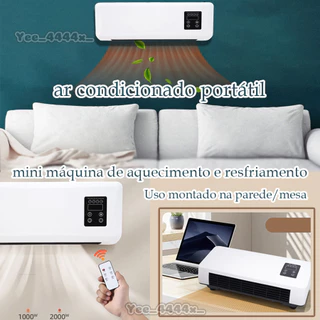 Split Max Ar Condicionado Portátil Montado Na Parede Aquecimento E Refrigeração Para Quarto Casa Banheiro sentanebr