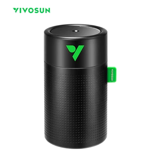 VIVOSUN Umidificador USB AeroStream U075 , Mini Cool Mist De 750 Ml Com 2 Modos De Névoa , Desligamento Automático , Controle Remoto Inteligente , Projetado Para Barracas De Cultivo/VGrow
