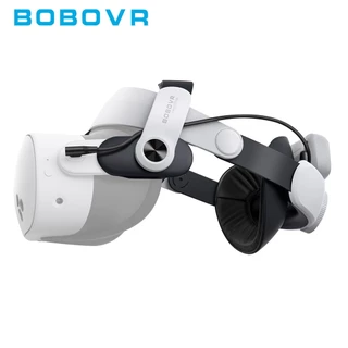 BOBOVR M3 Pro Alça De Cabeça Compatível Com Meta Quest 3 3S Bateria Magnética Elite Substituição Cinta Para Quest3 VR Ac
