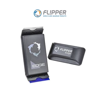 Flipper Edge Padrão/Max Lâminas Acrílicas Duplas De Aço Inoxidável 2 Em 1 Flutuante Magnético Tanque De Peixes Aquário Algas Limpador