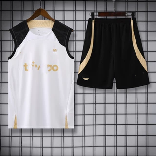 Novo bordado boa qualidade europeia conjunto de time camisa futebol blusa masculina camisa de time