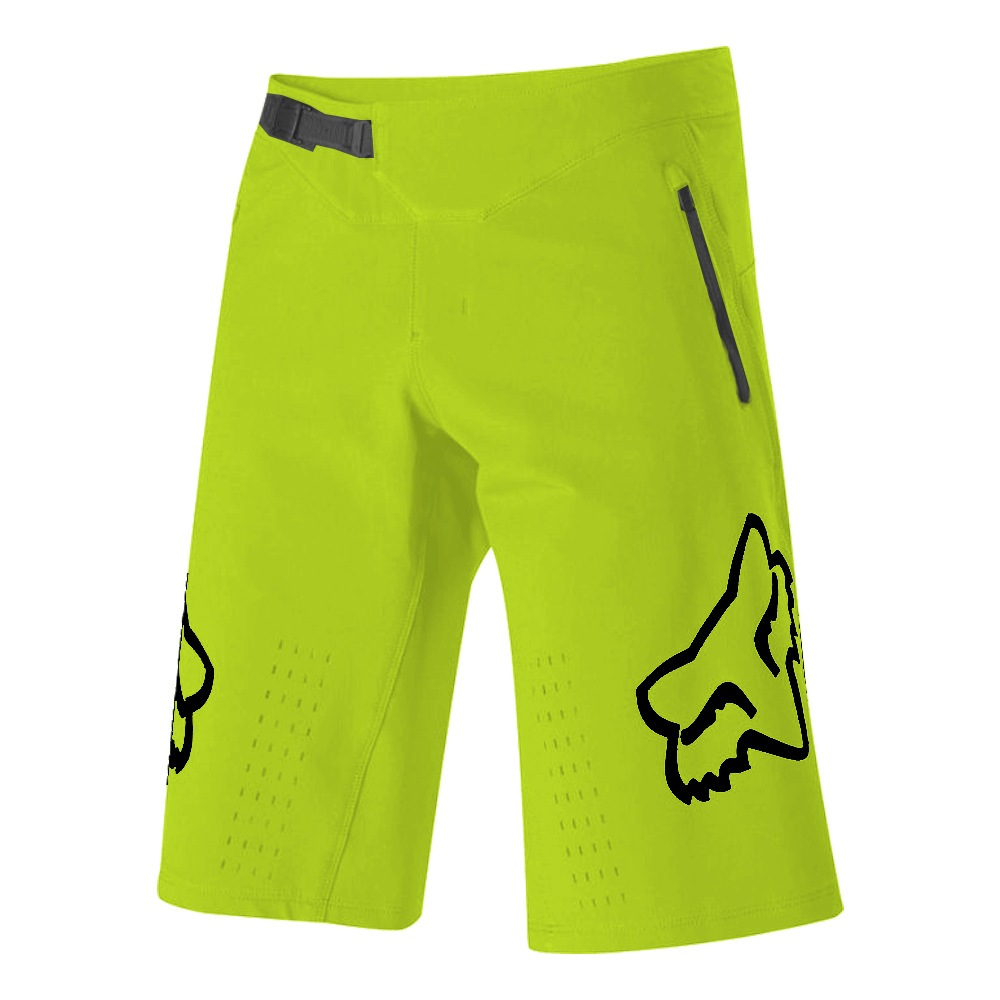 FOX Shorts Pretos Motocross Mountain Bike De Verão Dirt Calças De