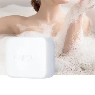 LAIKOU Leite Nutritivo Sabão Macio Suave Pele Hidratante Para Todos Os Tipos De 110g Artesanal Limpa