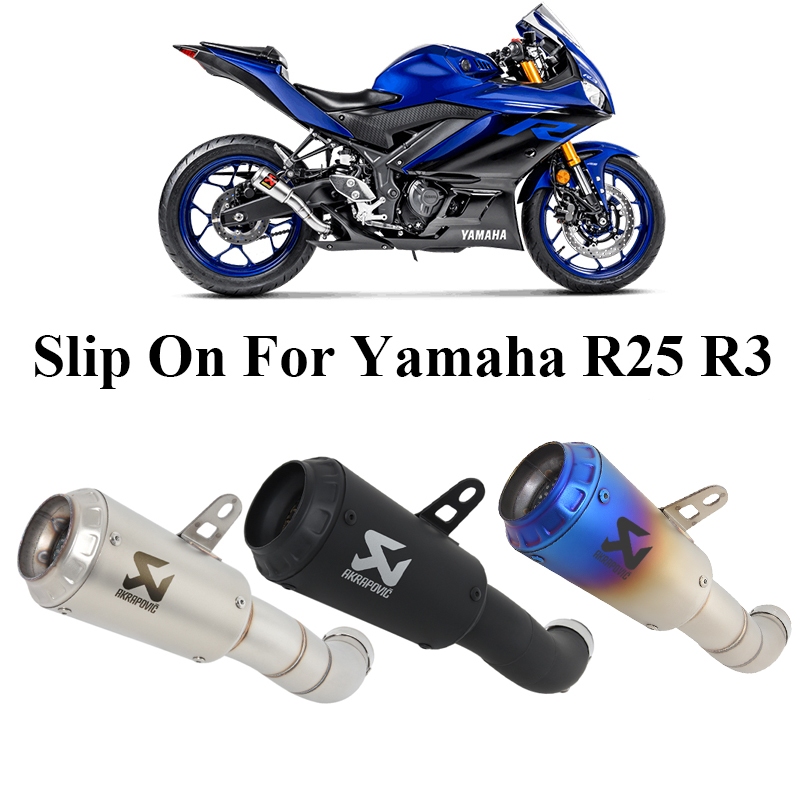 Para YAMAHA YZF-R3 R3 R25 MT-03 MT03 R30-25 Motocicleta Yoshimura ...