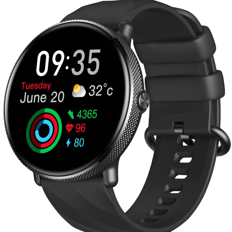 Zeblaze GTR 3 Pro TELA AMOLED ESTRUTURA EM AÇO INOXIDÁVEL 316L POLIDO A MAO SEM BORDAS