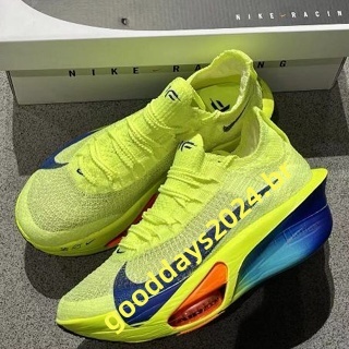 Novo Estilo de Sapatos de Corrida Resistente ao Desgaste Maratona Verde Confortável e Respirável