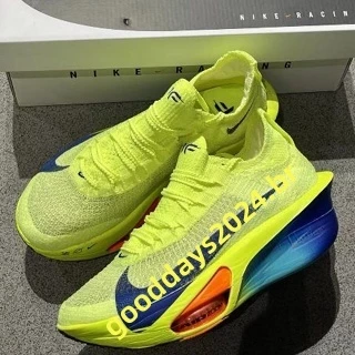 Novo Estilo de Sapatos de Corrida Resistente ao Desgaste Maratona Verde Confortável e Respirável