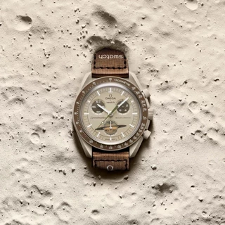 Marca De Luxo Venda Quente Relógio Swatch Masculino E Feminino Multifuncional Lua Comercial Cronógrafo Exploração Planetário