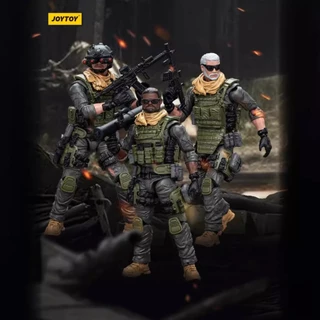 JOYTOY Fonte Escura Hardcore Legal Jogar NATO Força De Defesa Equipe De Assalto 1 : 18 Modelo De Guerreiro Móvel Brinquedo Presente Do Menino