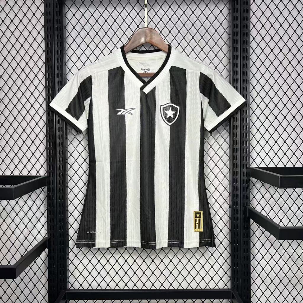 Camisa Feminina Botafogo Bo 2024 Equipe Futebol