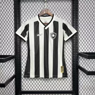 Camisa Feminina Botafogo Bo 2024 Equipe Futebol