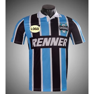 1995 1996 Grêmio Retro Camisas De Futebol Masculinas Home Fans Versão 95/96 S-XXL