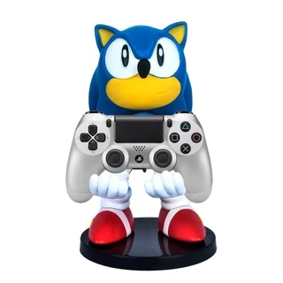 18cm Anime Sonic Figura Ouriço Suporte Do Telefone Interruptor PS4 PS5 Xbox Controlador De Jogo Titular De Ação Modelo Brinquedos Crianças Fãs Presente