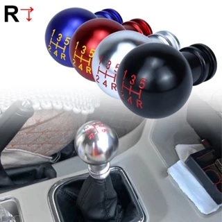 Gm Shift Knob Shift alavanca redonda esférica transferência de água fibra carbono 3 adaptadores M12 M10 M8