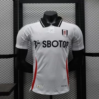 Estoque pronto (versão do jogador) 24-25 Camisa de futebol branca britânica Super Home S-XXL