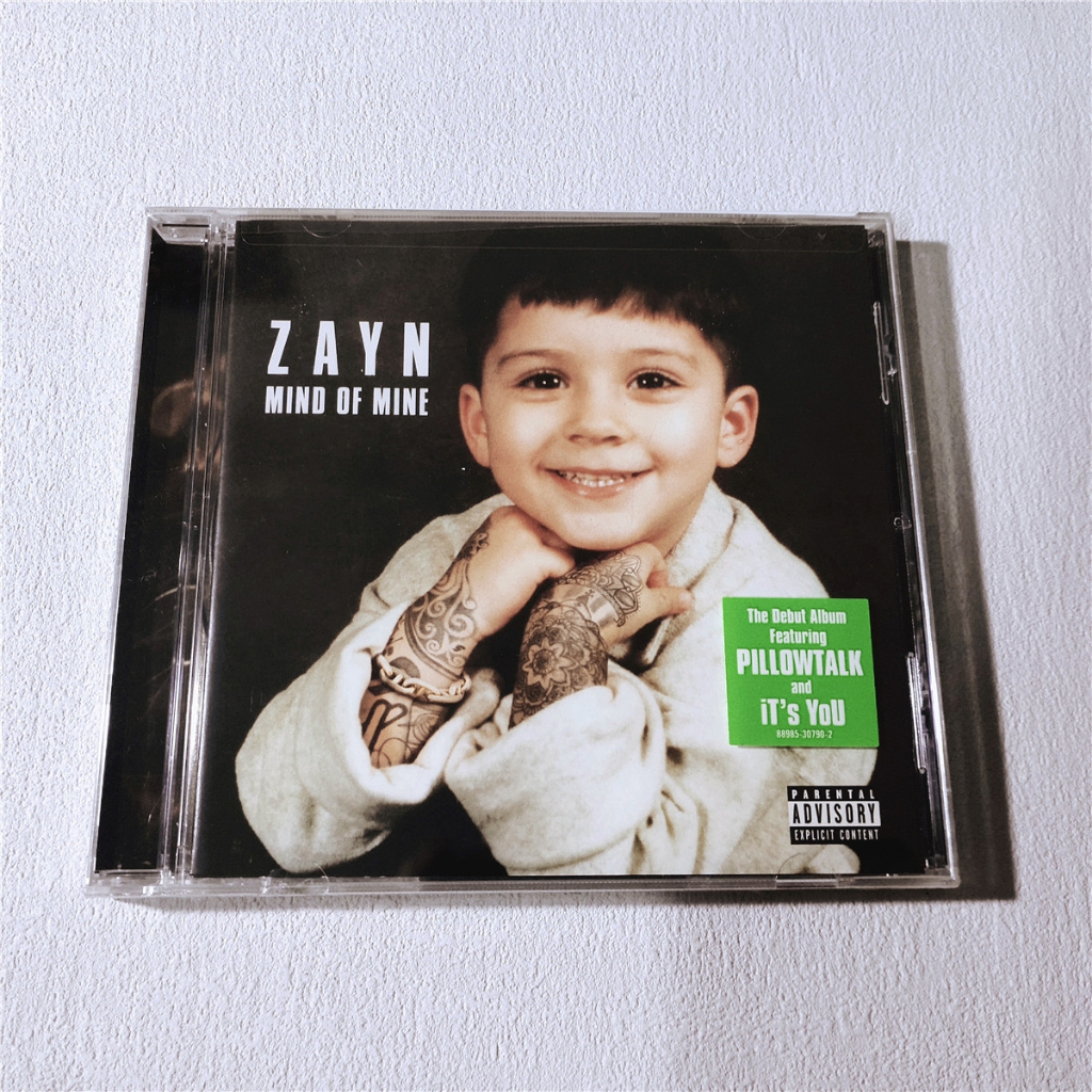 ZAYN Mind Of Mine Original CD Album [Sealed] Brand New | Shopee Brasil