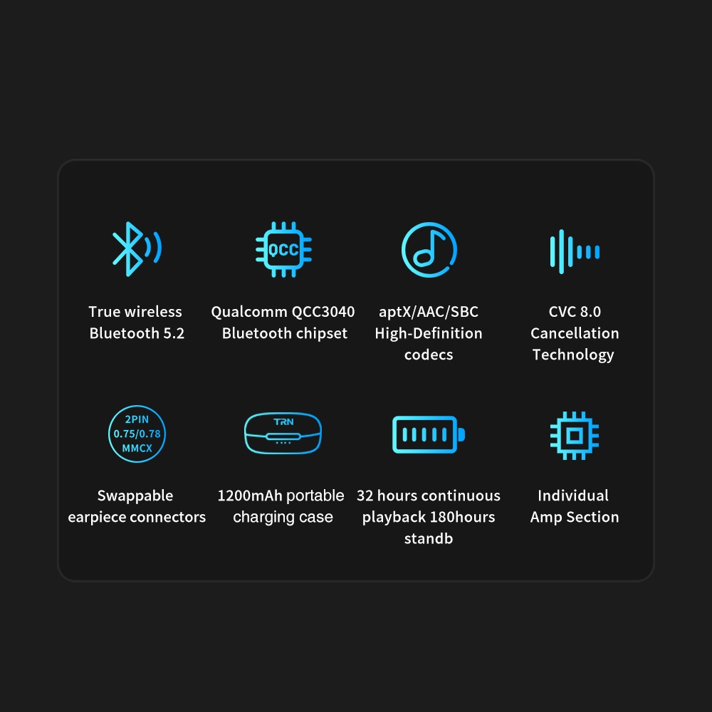 TRN BT30 PRO TWS Módulo De Cabo De Atualização Sem Fio Bluetooth